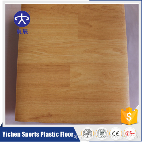 Durable,health and eco-friendly wood like PVC table tennis floor